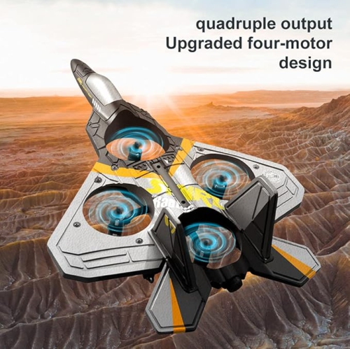 Avion téléguidé maxxus 2.4G 6CH avec avion volumétrique 360° avec capteur de gravité – planeur en mousse EPP, avion télécommandé