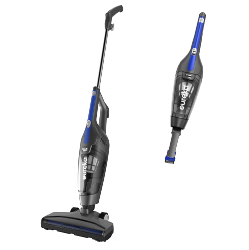 Home Lightweight Corded Stick Vacuum Cleaner, Powerful Suction Convenient Small Vacuum for Hard Floor, 3-in-1 Hand Vacuum, Aqua Blue, NES100