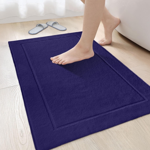 Tapis de bain Canadian Linen Yukon, paq. 2, 20�x 34�, léger, séchage rapide, cadre cadre photo, tapis de bain en coton [pas tapis de salle de bain],