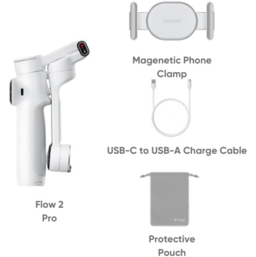 Open Box - Insta360 Flow 2 Pro Smartphone Gimbal - Grey
