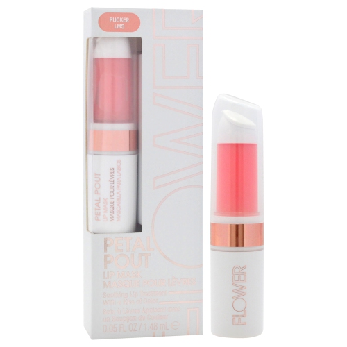 Petal Pout Lip Mask - LM5 Pucker by Flower Beauty for Women - 0.05 oz Lip Mask