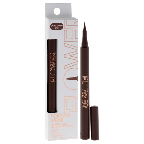 Forever Wear Winged Liner - WL2 Dark and Stormy by Flower Beauty for Women - 0.037 oz Eyeliner
