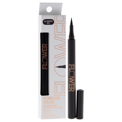 Forever Wear Winged Liner - WL1 All Nighter by Flower Beauty for Women - 0.037 oz Eyeliner
