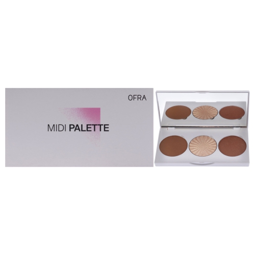 OFRA  Midi Palette - Face It - Medium By for Women - 0.32 OZ Makeup