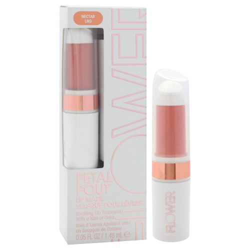 Petal Pout Lip Mask - LM3 Nectar by Flower Beauty for Women - 0.05 oz Lip Mask