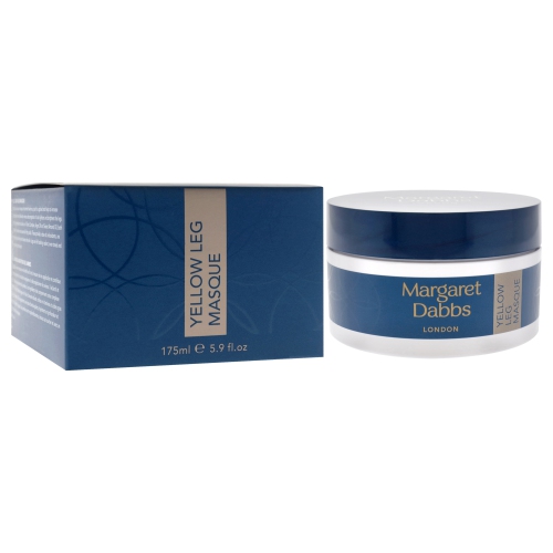 Masque à jambe jaune de Margaret Dabbs pour unisexe - Masque 5,9 oz