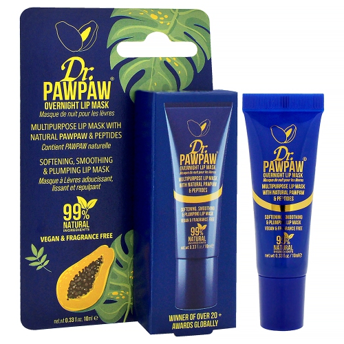 Masque à lèvres polyvalent de nuit de Dr. PawPaw pour femmes - Masque à lèvres 0,33 oz