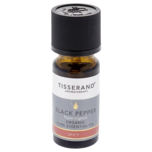 Organic Pure Essential Oil - Black Pepper by Tisserand for Unisex - 0.30 oz Oil