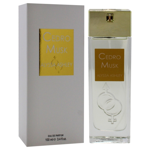 Cedro Musk by Alyssa Ashley for Unisex - 3.4 oz EDP Spray