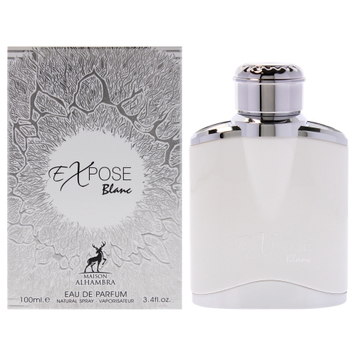 Expose Blanc by Maison Alhambra for Men - 3.4 oz EDP Spray