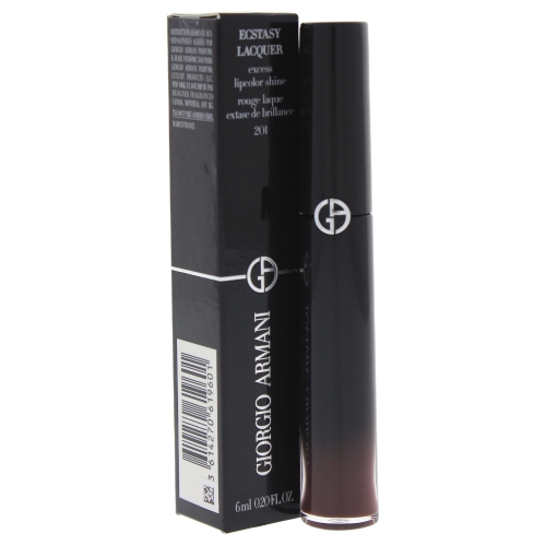 CHRISTIAN DIOR  Ecstasy Lacquer Excess Lipcolor Shine - 201 Leather By Giorgio Armani for Women - 0.2 OZ Lip Gloss in the most beautiful packaging , i even had my name engraved a free service offered at check out LOVE