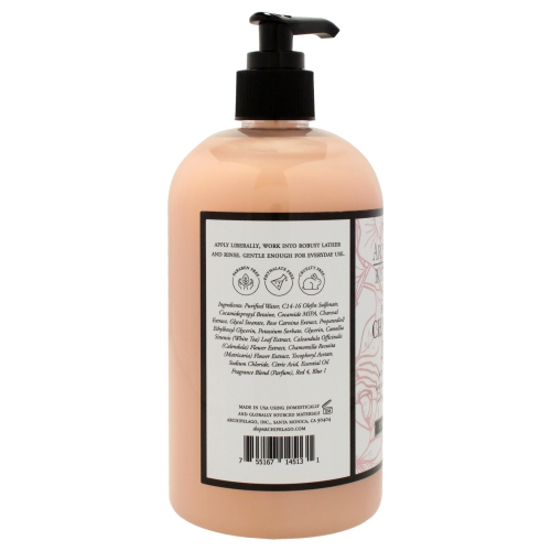 Hand Wash - Charcoal Rose by Archipelago Botanicals for Unisex - 17 oz Hand Wash