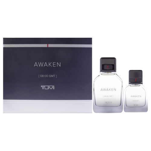 Awaken by Tumi pour hommes – Coffret-cadeau de 2 pièces 3,4&nbsp;oz en aérosol, 1&nbsp;oz en aérosol