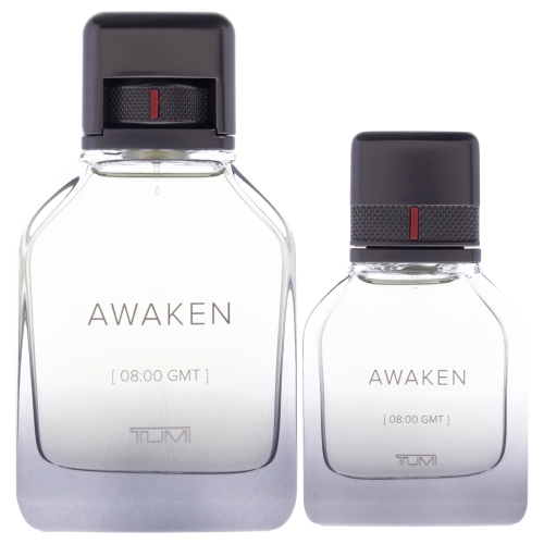 Awaken by Tumi pour hommes – Coffret-cadeau de 2 pièces 3,4&nbsp;oz en aérosol, 1&nbsp;oz en aérosol