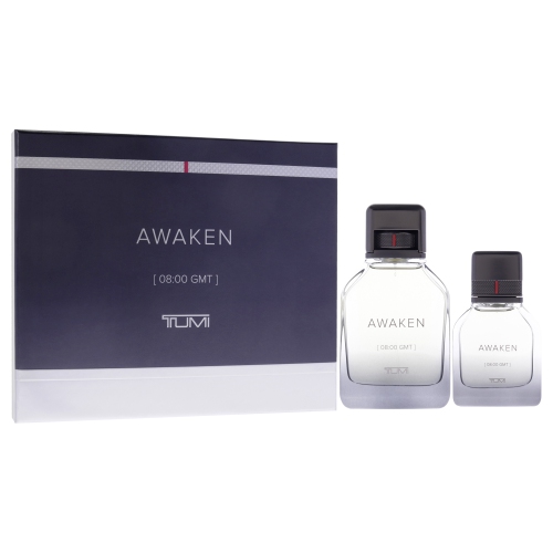 Awaken by Tumi pour hommes – Coffret-cadeau de 2 pièces 3,4&nbsp;oz en aérosol, 1&nbsp;oz en aérosol