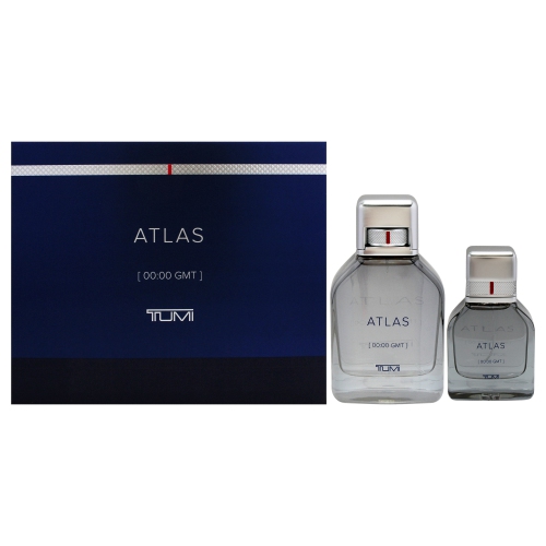 Coffret-cadeau Atlas by Tumi pour hommes, 2 pièces, 3,4&nbsp;oz en aérosol, 1&nbsp;oz EDP en vaporisateur