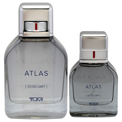 Coffret-cadeau Atlas by Tumi pour hommes, 2 pièces, 3,4&nbsp;oz en aérosol, 1&nbsp;oz EDP en vaporisateur
