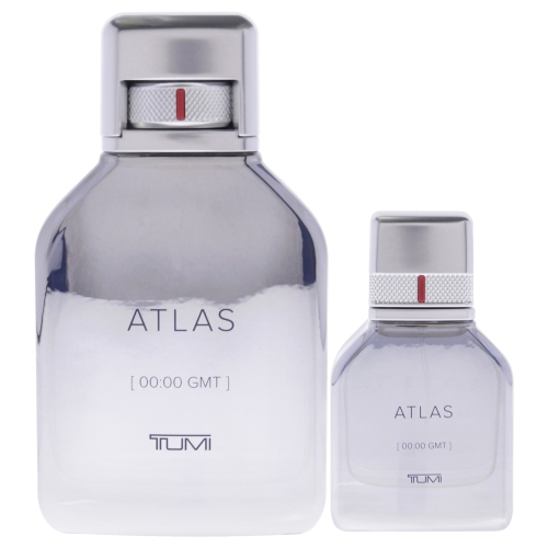 Coffret-cadeau Atlas by Tumi pour hommes, 2 pièces, 6,8&nbsp;oz en aérosol, 1&nbsp;oz EDP en vaporisateur