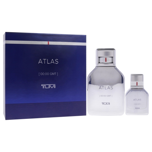 Coffret-cadeau Atlas by Tumi pour hommes, 2 pièces, 6,8&nbsp;oz en aérosol, 1&nbsp;oz EDP en vaporisateur