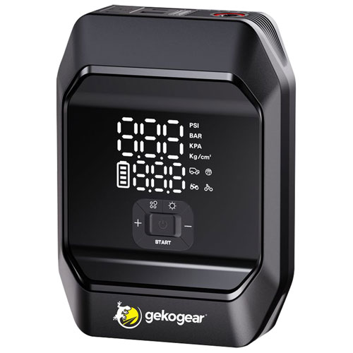 GekoGear AirFlux 300 Portable Air Pump and Jump Starter