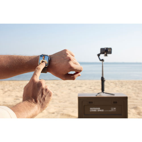 Stabilisateur à cardan Osmo Mobile 7P de DJI pour téléphone intelligent - Gris foncé