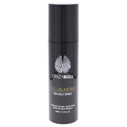 Bull Blaster Sea Salt Spray by Crazy Bull Hair for Men - 6.76 oz Hair Spray