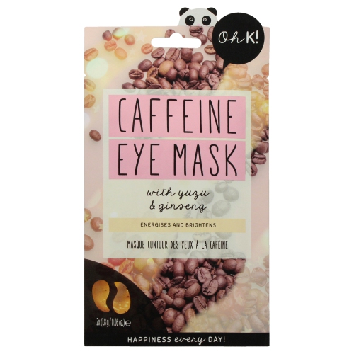 Image 1 de 2.. Masque pour les yeux - Caféine de Oh K! Pour unisexe – 1 paires de masques