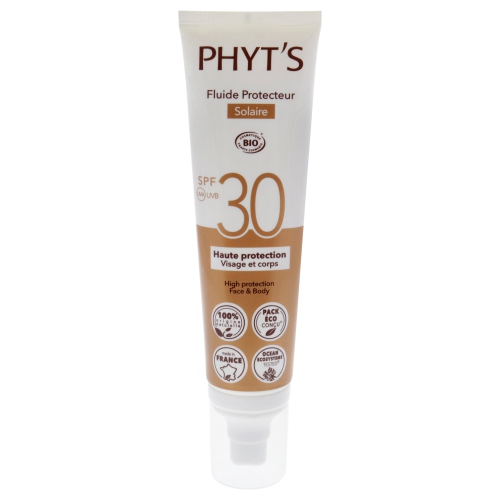 High Protective Face and Body SPF 30 by Phyts for Unisex - 3.3 oz Sunscreen