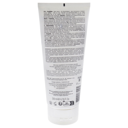 Intimate Hygiene Gel by Gamarde for Women - 6.76 oz Gel