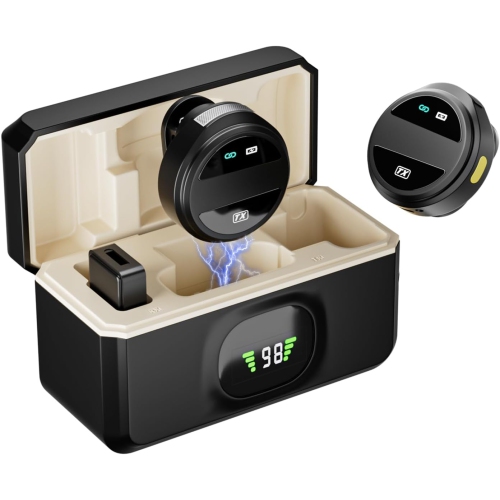 THE WAY  2 Wireless Microphones for Iphone/ipad/android for Video Recording, Youtube