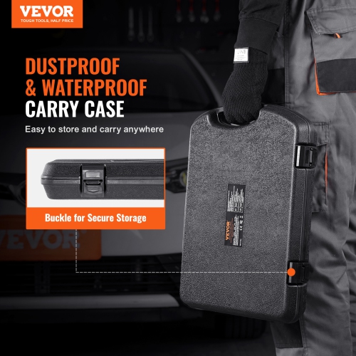 VEVOR 110 LBS Refrigerant Scale HAVC Charging Recovery Freon Scale, with Wired Remote Control, 2g High Precision Electronic Digital Recovery Weight