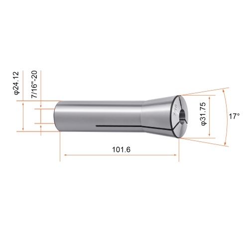 VEVOR 13 pcs Precision R8 Collet Set, 1/8'' - 7/8'', 45# Mill Collet Chuck 0.0012"/30μm TIR with 13 Labeled Storage Boxes, for Milling Machine Drill