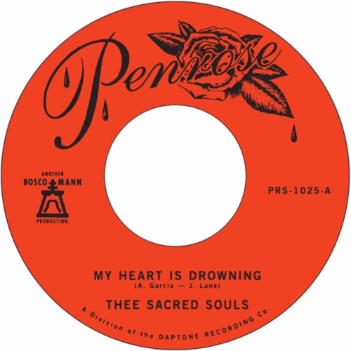 Thee Sacred Souls - My Heart Is Drowning B/ w Stuck In The Mud - [Vinyl]