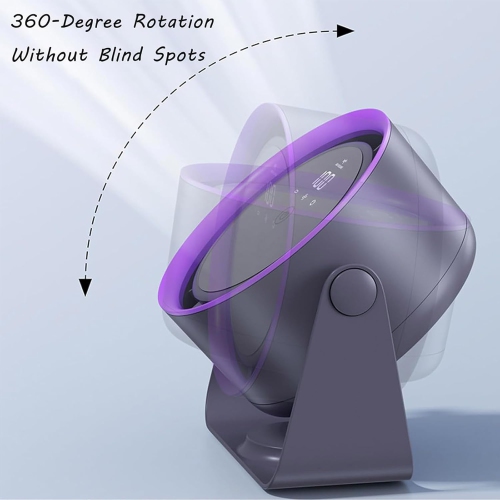 Cooling, portable table fan, tabletop wall mounted bladeless fan, rechargeable air circulation fan