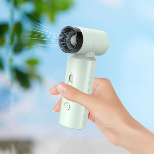 Mini souffleur portatif compact rechargeable, vert