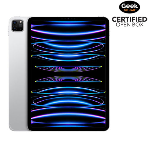 Open Box - Apple iPad Pro 11" 2TB with Wi-Fi & 5G (4th Generation) - Silver
