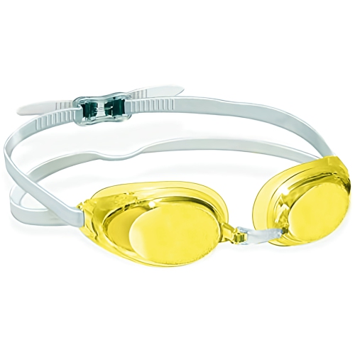 Image 1 de 1.. Lunettes de natation pour la compétition de finaliste Race One pour jeunes et adultes - Jaune