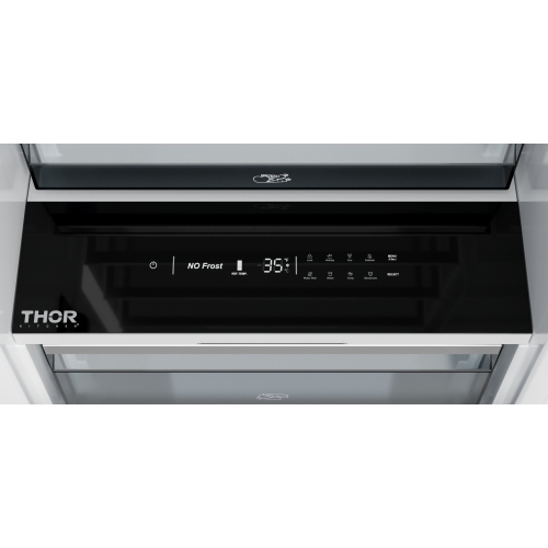 Réfrigérateur encastré de 24&nbsp;po de Thor Kitchen, prêt pour panneau – XRF24CRF