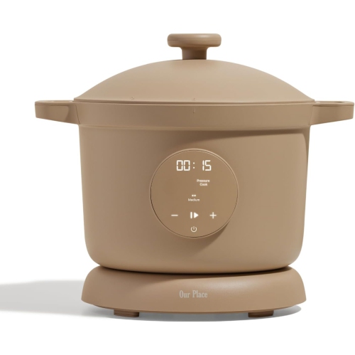 Our Place Dream Cooker | 5.6 L. Multicooker | 4 Versatile Modes | Pressure Cook, Slow Cook, Sear & Saute, Keep Warm | Hands-Free Steam Release |
