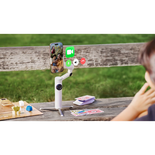 Ensemble avec stabilisateur à cardan Flow 2 Pro d'Insta360 - Gris