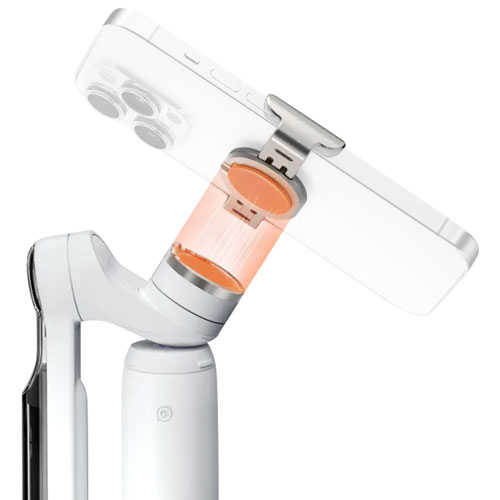 Ensemble avec stabilisateur à cardan Flow 2 Pro d'Insta360 - Blanc