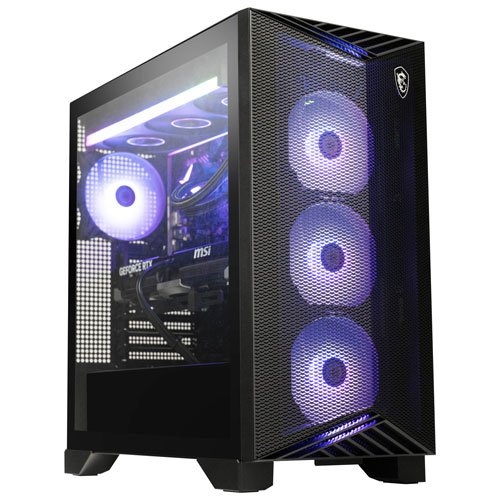 MSI Aegis ZS2 Gaming PC (AMD Ryzen R9-9900X/32GB RAM/2TB SSD/NVIDIA GeForce RTX 5070 Ti/Windows 11)