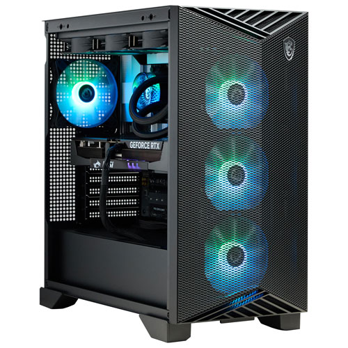 Ordinateur de jeu Aegis RS2 de MSI (Ultra 7 265K/RAM 32 Go/SSD 2 To/GeForce RTX 5070 Ti NVIDIA/Windows 11)