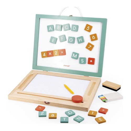 Janod 4-in-1 Wooden Activity Board