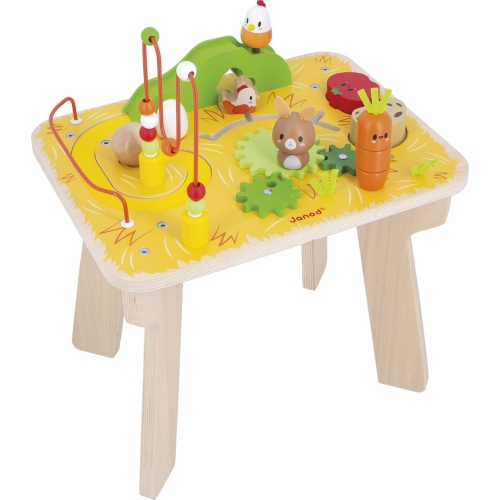 Table d'activités en bois Janod Farm