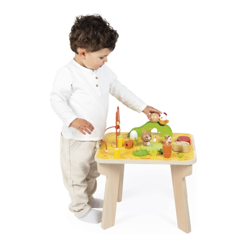 Janod Farm Wooden Activity Table