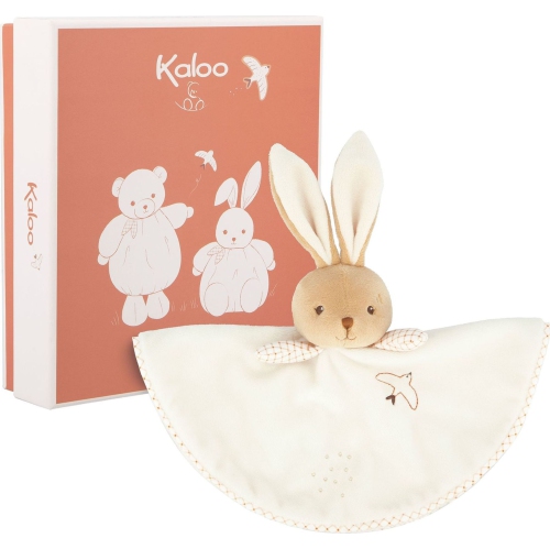 Kaloo Bunny Comforter Plush Toy - Round Duodou Rabbit Cream