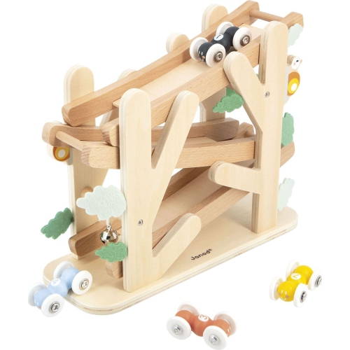 JANOD  Sweet Cocoon Ant Racing Track Wooden Toy Set