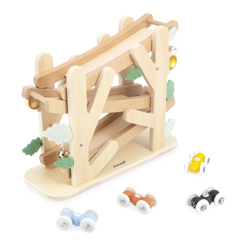 Janod Sweet Cocoon Ant Racing Track Wooden Toy Set