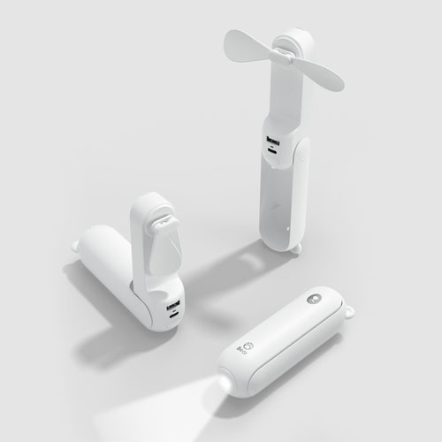 Jisulife Life8 Plus Handheld Fan - White